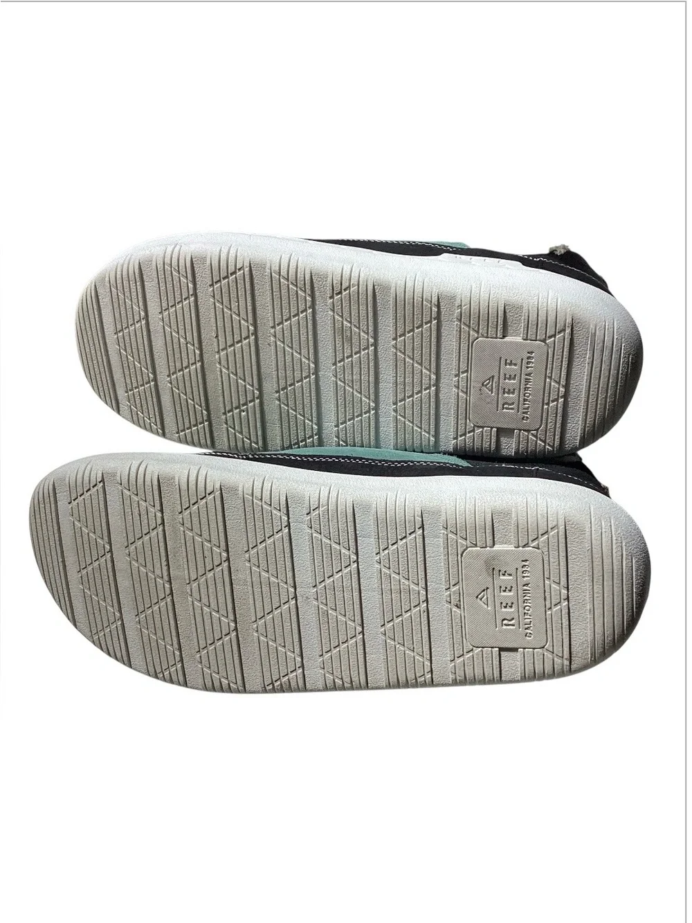 Reef Rambler Teal Suede Cozy Slippers